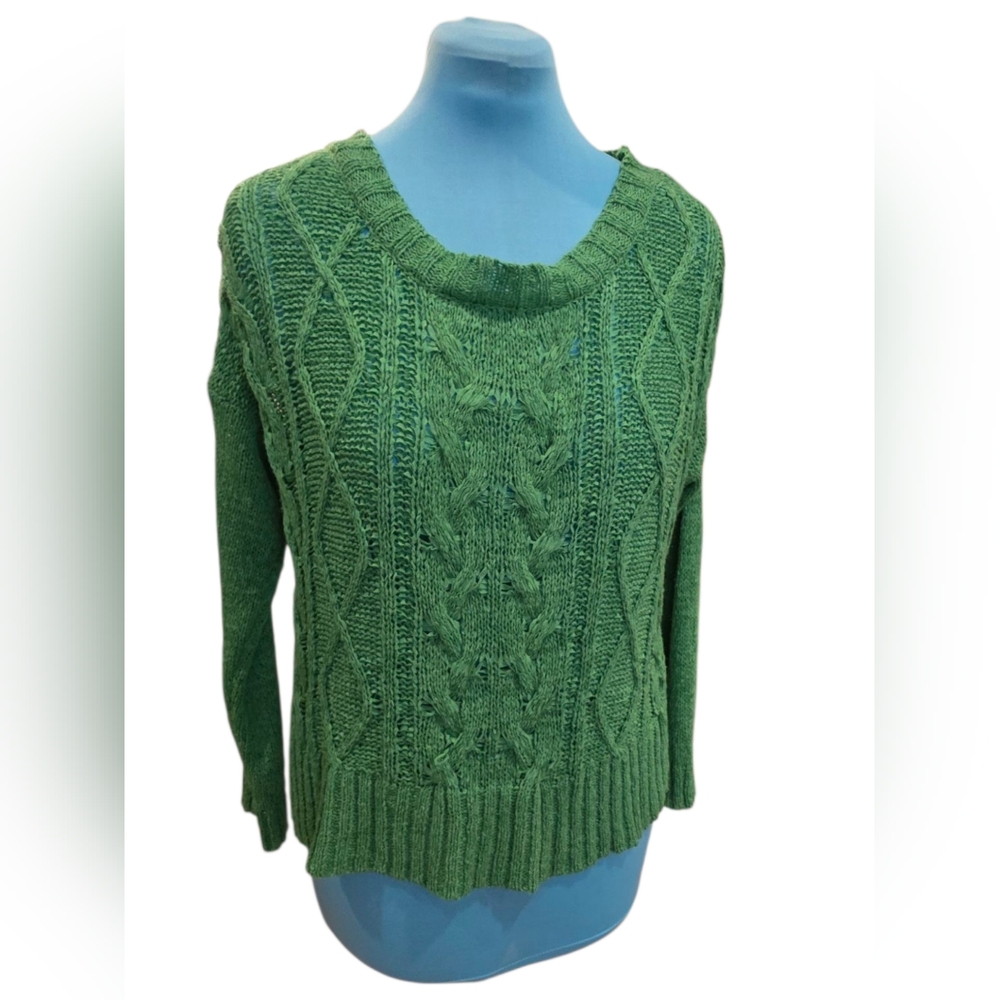 J.O.A – Cardigan – Size Medium – Green